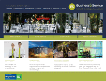 Tablet Screenshot of business-und-service.de